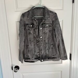 Gray Denim Jacket
